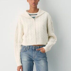 Aritzia Sunday Best Octavia Zip Hoodie SMALL